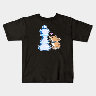 Queen of Corgis Meme Kids T-Shirt